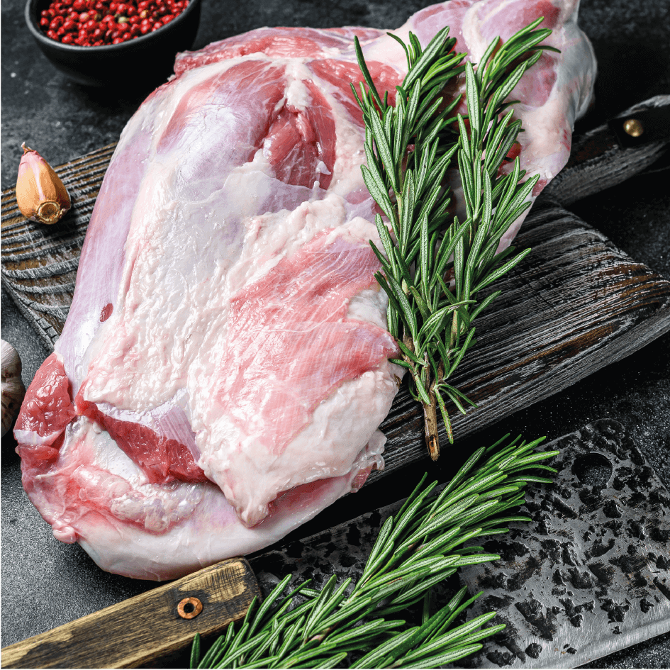 Halal Fleisch - Premium Lamm Schulter ohne Knochen