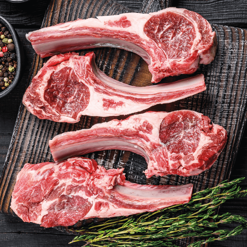 Halal Fleisch - Premium Lamm Kotelett