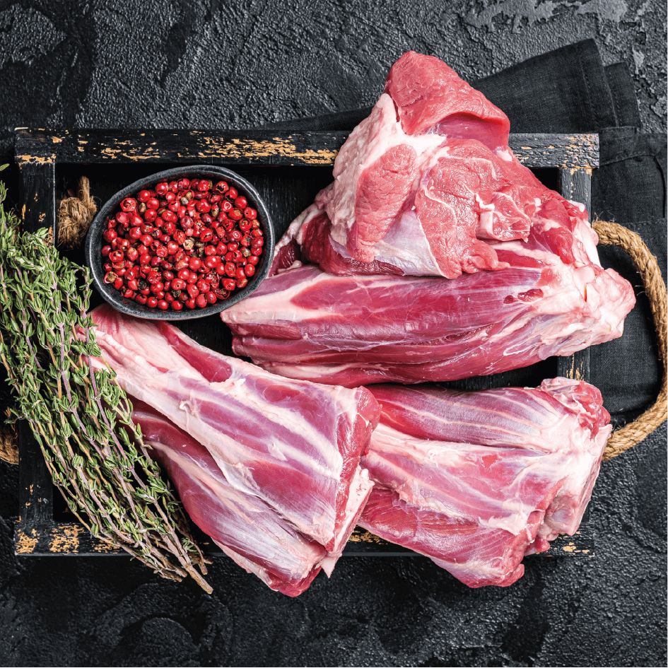 Halal Fleisch - Premium Lamm Haxe